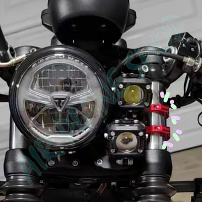 前叉霧燈支架 避震霧燈支架 探照燈支架 射燈支架 霧燈固定2