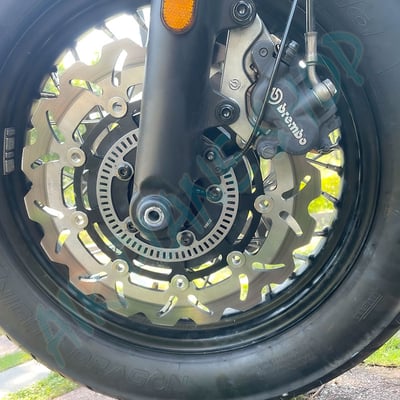 凱旋碟盤鈦合金螺絲 bobber t100 t120 streettwin speebtwin scrambler3