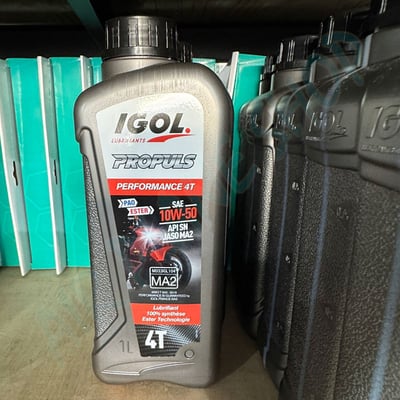 IGOL MA2 10W50 PROPULS PERFORMANCE 4T 10W-40 (100%全合成PAO+酯類機油)2
