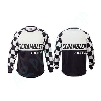 越野防賽車衣 長袖車衣 滑衣 機車衣 摩托車衣 復古車衣9