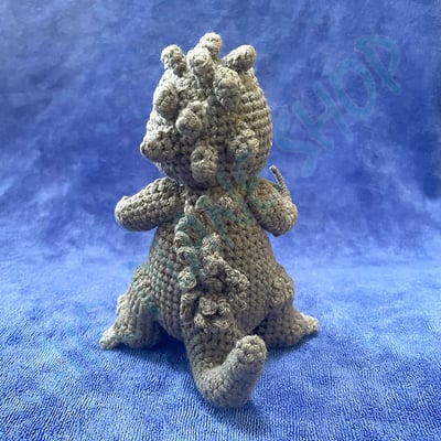 godzilla哥吉拉鑰匙圈 哥吉拉吊飾 手工編織 客製化禮物5