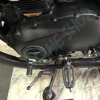 凱旋Bobber腳踏板 Bobber休息踏板 金屬踏板 speedmaster踏板3