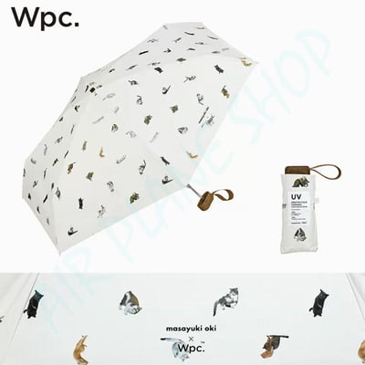 貓摺疊傘 貓貓折疊雨傘 Masayuki Oki  Wpc 日本2