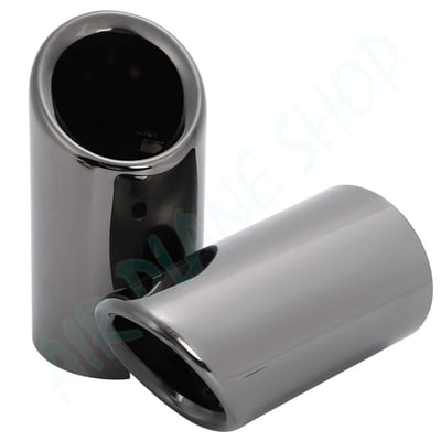 MX-5 MX5斜口尾飾管 尾管 尾喉  碳纖維 雙尾管排氣2