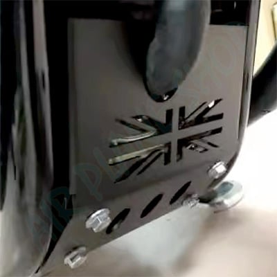 凱旋bobber引擎下護板 bobber護板 護網 bobber水箱1