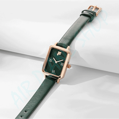 FILA復古女錶  方錶 方面盤 小錶徑7