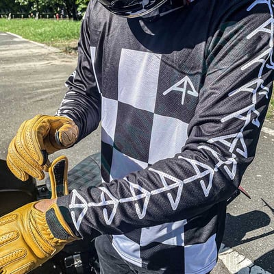 AP越野防曬車衣 AP長袖車衣 滑衣 機車衣 摩托車衣 箭頭復古車衣  釣魚防曬5