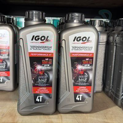 IGOL MA2 10W50 PROPULS PERFORMANCE 4T 10W-40 (100%全合成PAO+酯類機油)1