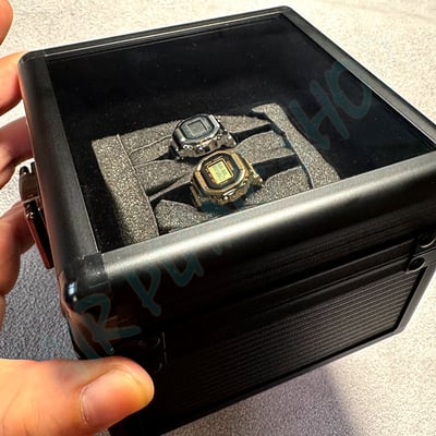 單格錶盒 鋁手錶盒 戒指收納 戒指盒1