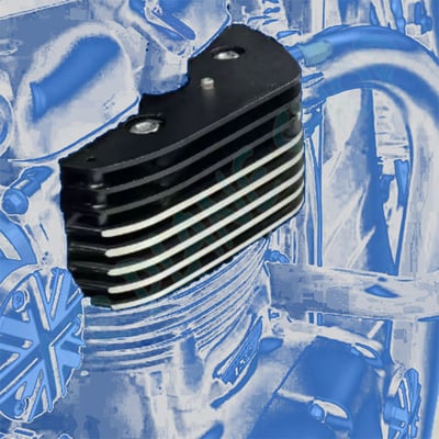 凱旋水冷引擎汽缸裝飾蓋 bobber t120 thruxton speedtwin汽缸螺絲裝飾蓋 凱旋螺絲 凱旋缸頭2