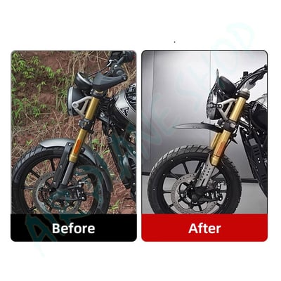 凱旋Scrambler400X擋泥板 Scrambler400前土除3