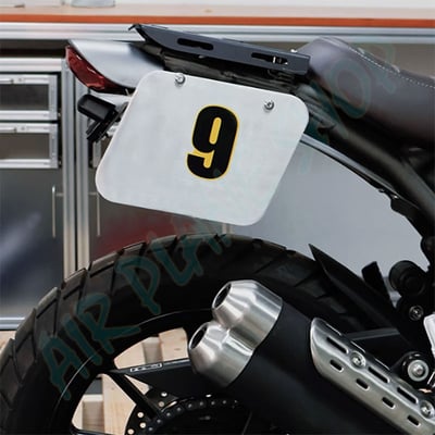 凱旋400車牌號 凱旋speed400牌架 凱旋Scrambler400數字牌3