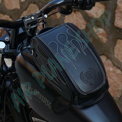 磁吸油箱包 哈雷油箱包 REBEL油箱包 凱旋油箱包 重機油箱包 火焰油箱包1