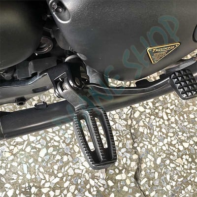 凱旋Bobber腳踏板 Bobber休息踏板 金屬踏板 speedmaster踏板2