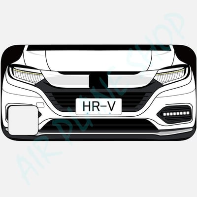 HRV手機殼 CRV手機殼 fit city造型 訂製手機殼2