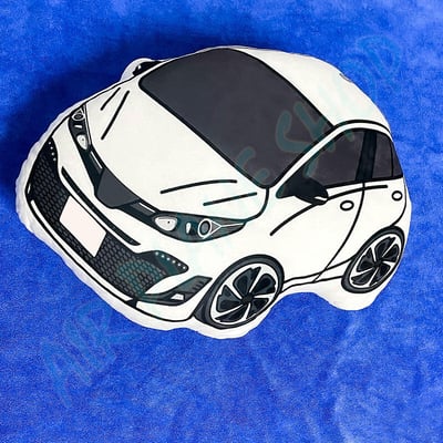 YARIS抱枕 YARIS車飾 YARIS枕頭 YARIS造型抱枕 訂製 toyota抱枕2