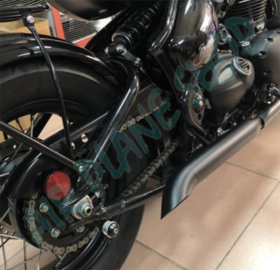 凱旋bobber排氣管 speedmaster排氣管 直通朝外款3