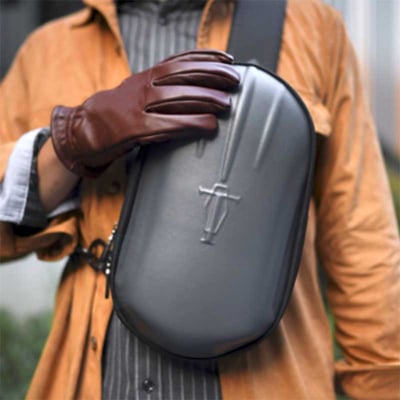 摩托車側背包 硬殼包 單肩包  重機硬殼包 防撞包 軟殼包2