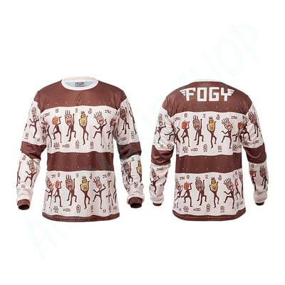 越野防賽車衣 長袖車衣 滑衣 機車衣 摩托車衣 復古車衣10