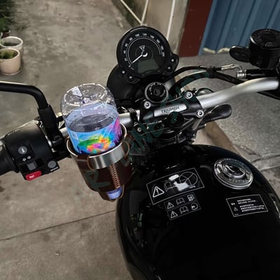 摩托車置杯架 凱旋置杯架 重機置杯架 手把置杯架 保桿置杯架 機車置杯架8