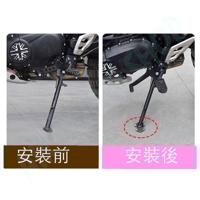 scrambler400X側柱加大 凱旋400X加大側柱3