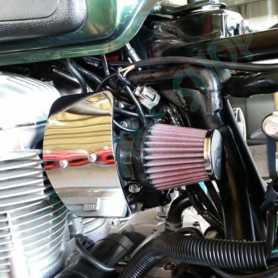 w800高流量濾網 w800空濾 w800香菇頭  w800空氣進氣濾芯 k&N1