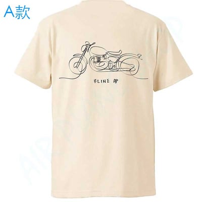 復古摩托車短T 凱旋短T triumph t-shirt 凱旋衣服 AP設計T恤1
