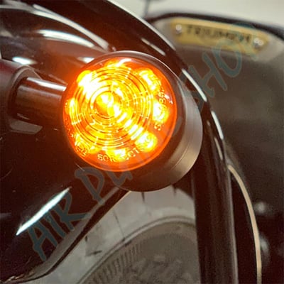 凱旋方向燈 triumph方向燈 t100 t120 bobber led方向燈 英國復古方向燈2
