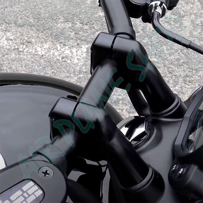 凱旋增高 手把加高座 Bobber T100 T120 Triumph改装 握把加高把手2