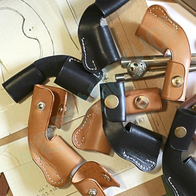 Rebel打擋桿保護套 Rebel打擋皮套 Rebel500皮革保護套3