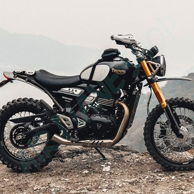 scrambler400X 後貨架 凱旋400X單座2
