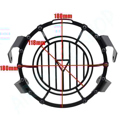 StreetTwin燈罩  StreetScrambler燈罩 凱旋燈罩  凱旋streetScrambler頭燈網4
