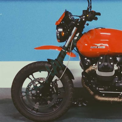 MOTO GUZZI擋風罩 V7頭罩 V9擋風罩1