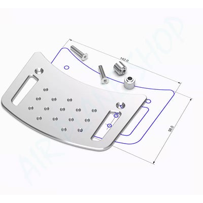 Rebel500尾燈貨架 Rebel500鏡頭支架3