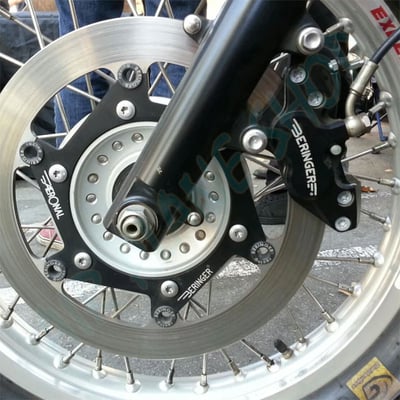 Beringer 4活塞卡鉗 對四卡鉗 凱旋專用t120 bobber2