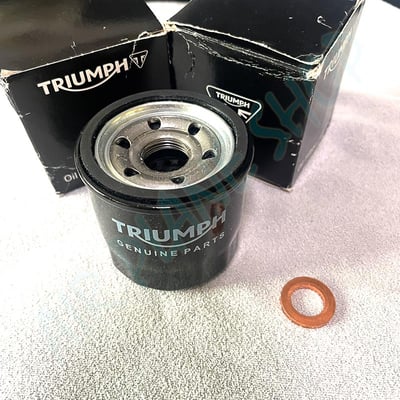 凱旋原廠機油濾芯  凱旋機濾 triumph機濾 凱旋機油螺絲墊片3
