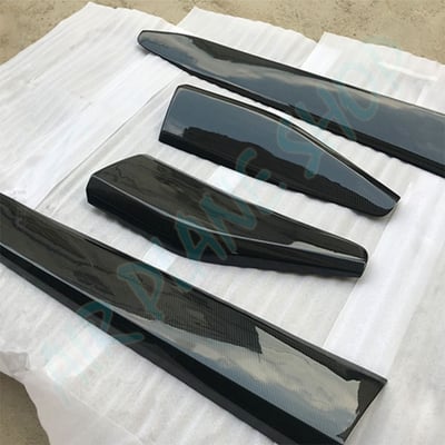 CHR同色車身護板 CHR碳纖維防刮飾條 chr車門防刮7