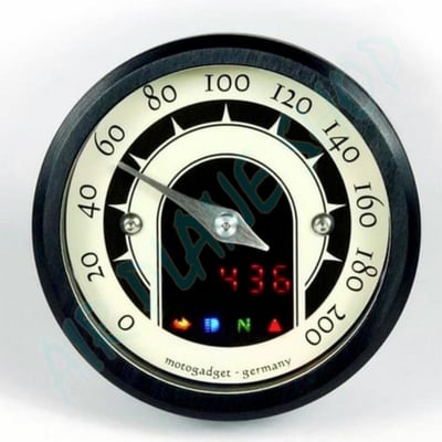 motogadget多功能儀表 凱旋迷你儀表 凱旋儀表電腦 street twin t100 t120 bobber3