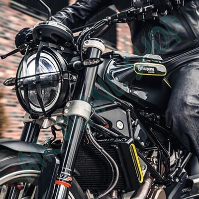 海絲瓜白箭大燈網 黑箭大燈罩 401大燈 Husqvarna大燈4