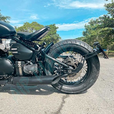 凱旋BOBBER牌架 bobber短土除 triumphbobber 凱旋車牌3