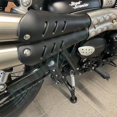 凱旋StreetScrambler中柱 凱旋Scrambler中駐 凱旋駐車1