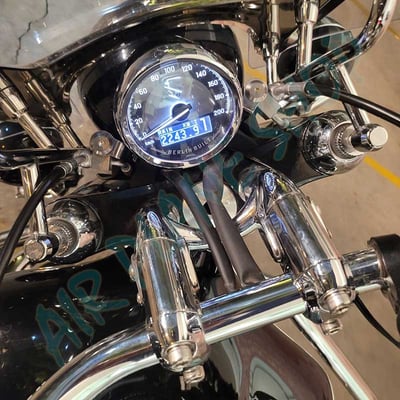 R18增高 R18手把加高座 BMWR18改装 R18握把加高把手3