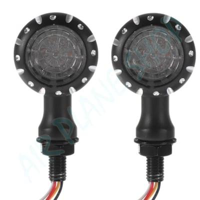 復古摩托車方向燈 三合一尾燈方向燈 三合一方向燈 凱旋方向燈 哈雷方向燈6