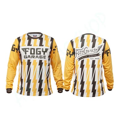 越野防賽車衣 長袖車衣 滑衣 機車衣 摩托車衣 復古車衣13