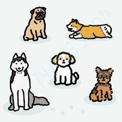 ZERO PER ZERO 狗雨傘 狗狗雨傘  Wpc 日本3