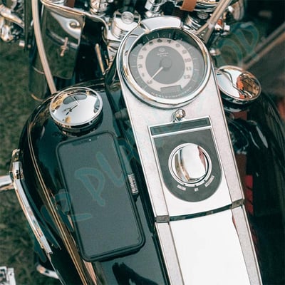 磁吸手機架 重機手機架 油箱磁吸 機車手機架 偉士牌手機架1