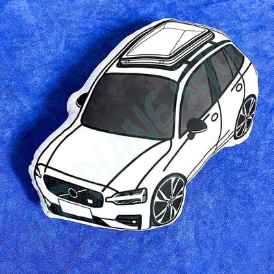 V60抱枕 V60車飾 V60枕頭 V60造型抱枕 V60訂製 VOLVO抱枕 S60 S90 XC602