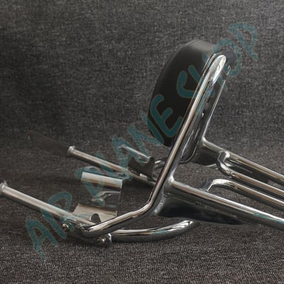 凱旋T120後靠背貨架 T100後靠背貨架 ST後貨架 Street twin後靠 凱旋Scrambler貨架 後靠背2