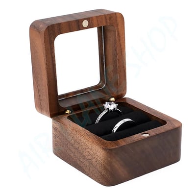 戒指盒透明視窗戒指收納6