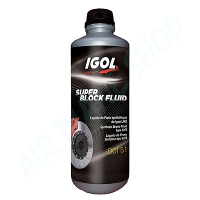 法國 IGOL SUPER BLOCK FLUID 高科技煞車專用油 DOT5.11